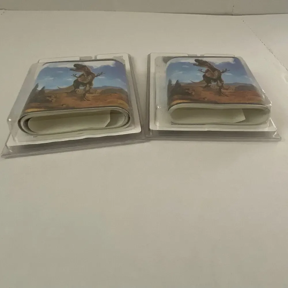 RoomMates Dinosaur Wall Border Peel Stick Lot of 2 Realistic T-Rex Kid Room 2017